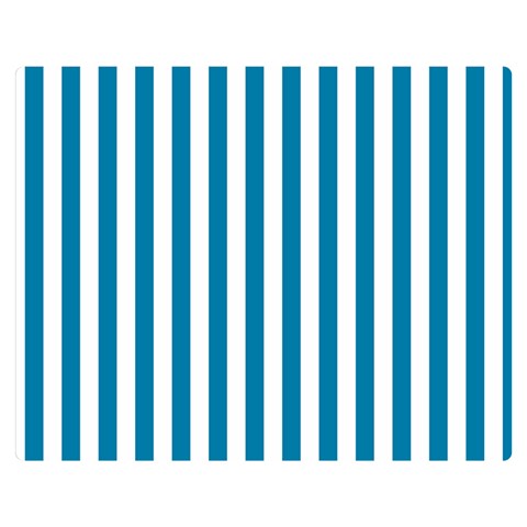 Vertical Stripes 60 x50  Blanket Front