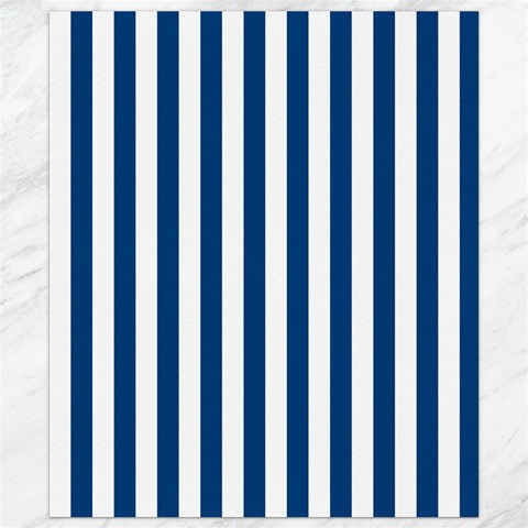 Vertical Stripes 8.15 x9.66  Canvas - 1