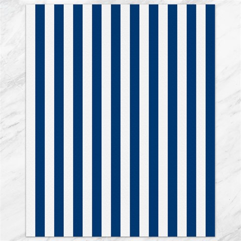 Vertical Stripes 10.95 x13.48  Canvas - 1