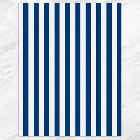 Vertical Stripes 17.8 x23.08  Canvas - 1