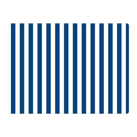 Vertical Stripes 35 x27  Blanket Front