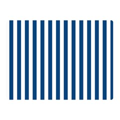 Vertical Stripes 35 x27  Blanket Back