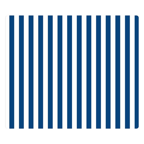 Vertical Stripes 50 x40  Blanket Front