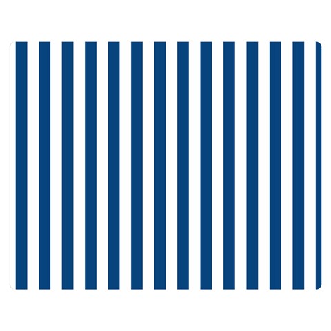 Vertical Stripes 60 x50  Blanket Front