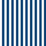 Vertical Stripes - White and Dark Cerulean ScrapBook Page 8  x 8 