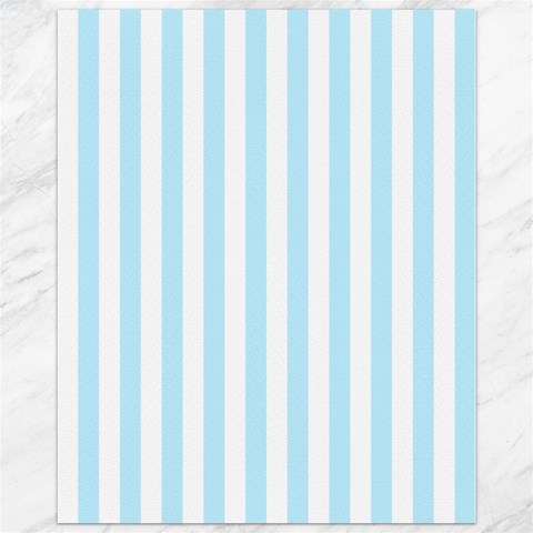Vertical Stripes 10.95 x13.48  Canvas - 1