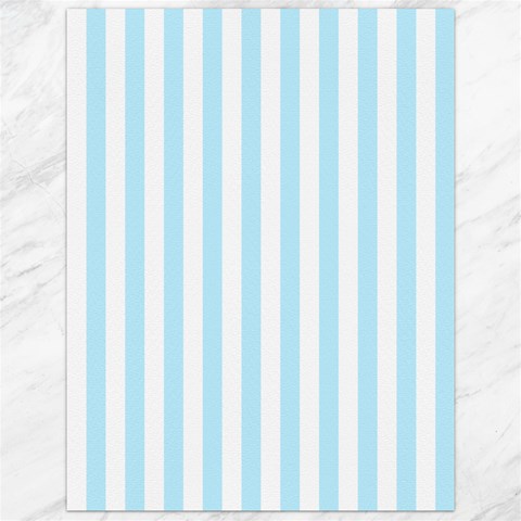 Vertical Stripes 11.86 x15.41  Canvas - 1