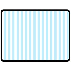 Vertical Stripes 80 x60  Blanket Back