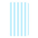 Vertical Stripes - White and Light Blue Memory Card Reader (Rectangular)