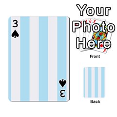 Vertical Stripes Front - Spade3