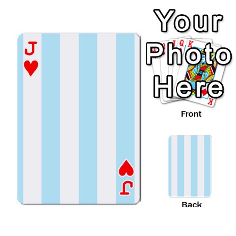 Jack Vertical Stripes Front - HeartJ