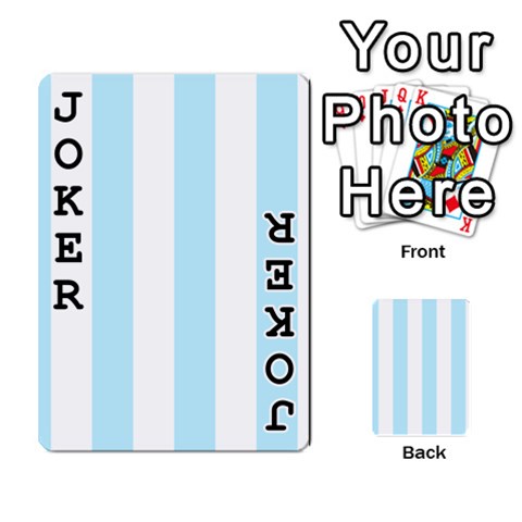 Vertical Stripes Front - Joker1