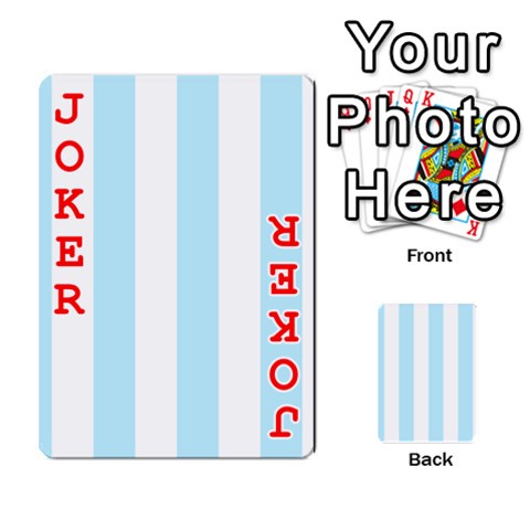 Vertical Stripes Front - Joker2