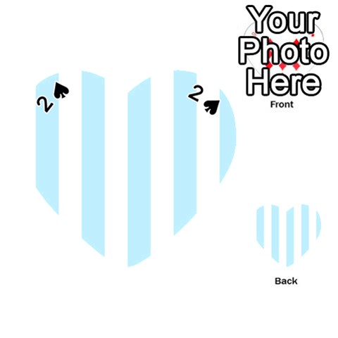 Vertical Stripes Front - Spade2