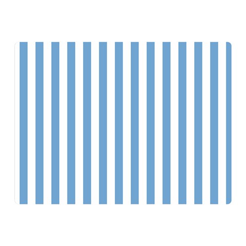 Vertical Stripes 35 x27  Blanket Front