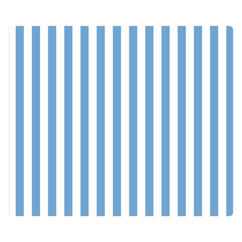 Vertical Stripes 50 x40  Blanket Front