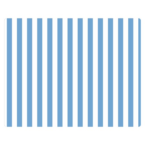 Vertical Stripes 60 x50  Blanket Front