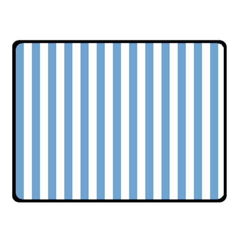 Vertical Stripes 50 x40  Blanket Front