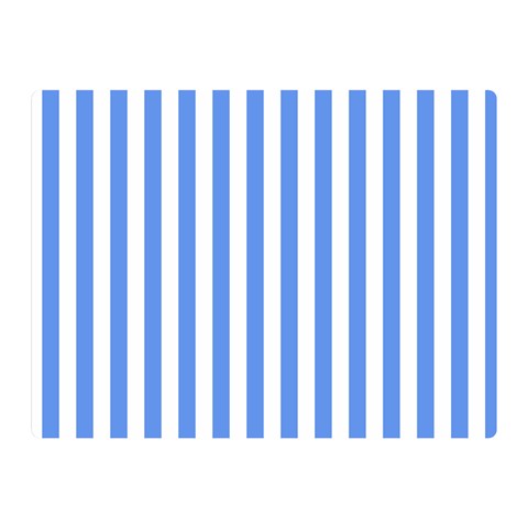 Vertical Stripes 35 x27  Blanket Front