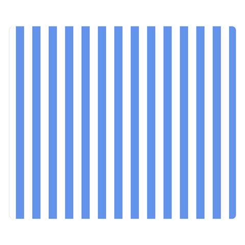 Vertical Stripes 50 x40  Blanket Front