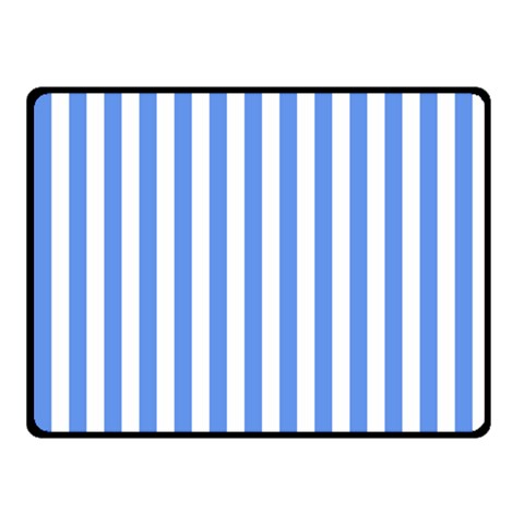 Vertical Stripes 50 x40  Blanket Front