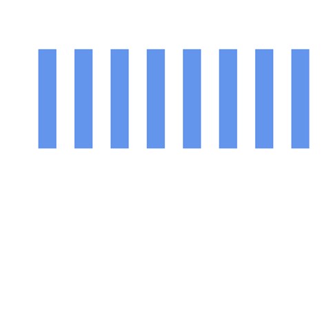 Vertical Stripes Front