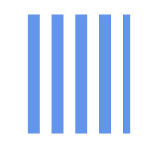 Vertical Stripes Back Cover