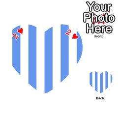 Vertical Stripes Front - Heart2