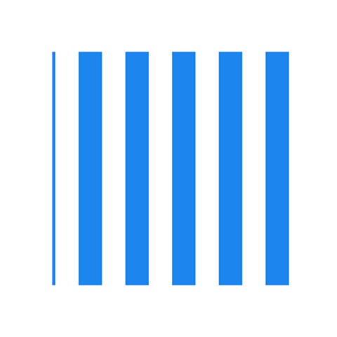 Vertical Stripes Front Inside