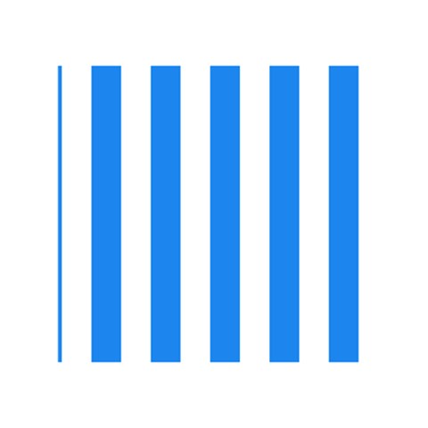 Vertical Stripes Back Inside