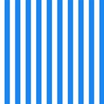Vertical Stripes - White and Dodger Blue ScrapBook Page 12  x 12 
