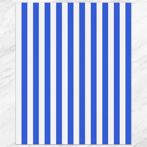 Vertical Stripes 10.95 x13.48  Canvas - 1