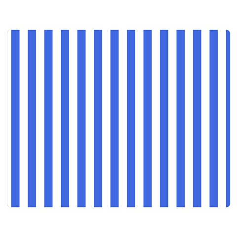 Vertical Stripes 60 x50  Blanket Front