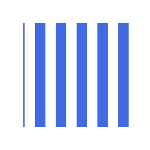 Vertical Stripes Back Cover