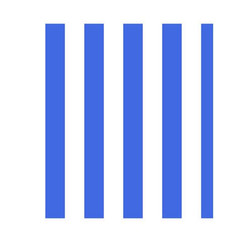 Vertical Stripes Back Cover
