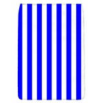Vertical Stripes - White and Blue Removable Flap Cover (L)