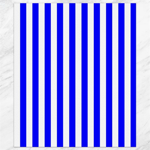 Vertical Stripes 8.15 x9.66  Canvas - 1