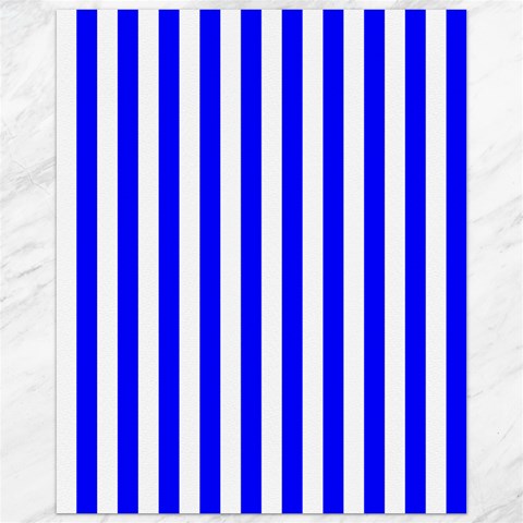Vertical Stripes 10.95 x13.48  Canvas - 1