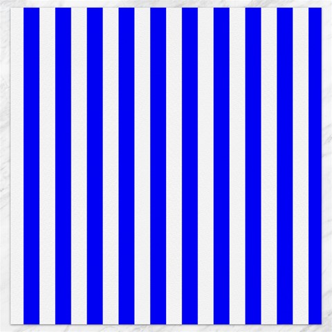 Vertical Stripes 11.4 x11.56  Canvas - 1