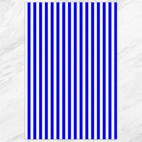 Vertical Stripes 23.35 x34.74  Canvas - 1