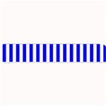 Vertical Stripes - White and Blue Small Bar Mat