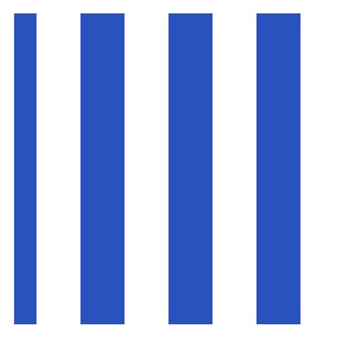 Vertical Stripes 3.75 x3.75  Memopad