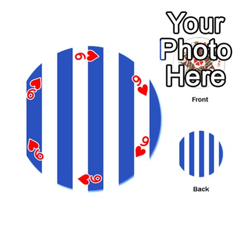 Vertical Stripes Front - Heart9