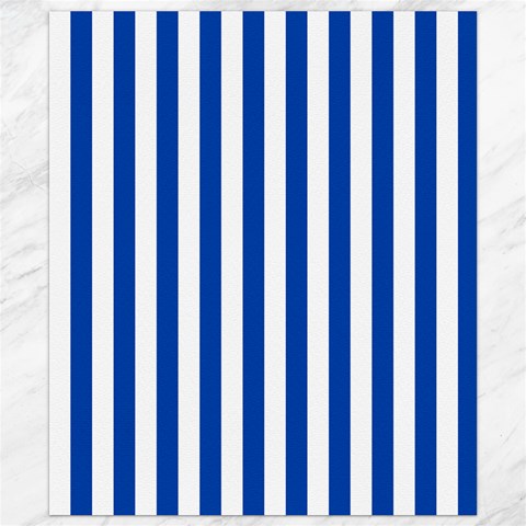 Vertical Stripes 8.15 x9.66  Canvas - 1
