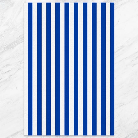 Vertical Stripes 11.88 x17.36  Canvas - 1