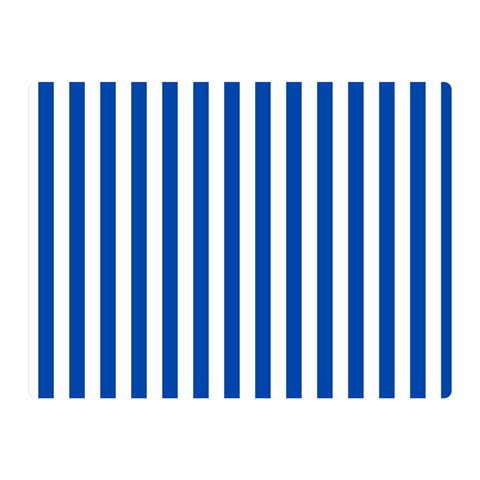 Vertical Stripes 35 x27  Blanket Front