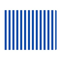 Vertical Stripes 35 x27  Blanket Back