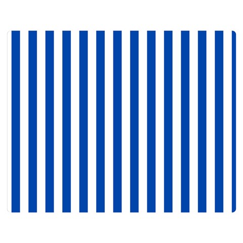 Vertical Stripes 60 x50  Blanket Front
