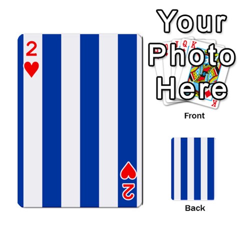 Vertical Stripes Front - Heart2