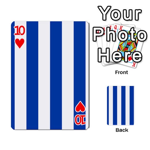 Vertical Stripes Front - Heart10